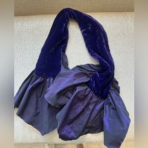 Emporio Armani Purple Fashion Scarf